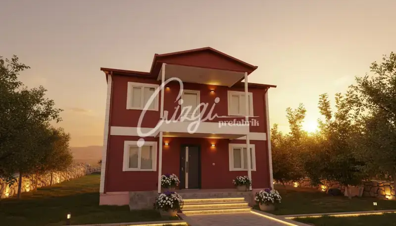 150 m² 4+1 Prefabrik Ev